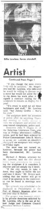 November 1984: The 'Green Lightning' saga